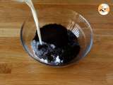 Etapa 2 - Prăjitură Oreo cu doar 3 ingrediente și gata în 6 minute la cuptorul cu microunde!