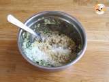 Etapa 3 - Omletă de dovlecei și quinoa