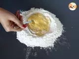 Etapa 2 - Paste Caramelle, ravioli în formă de bomboane, umplutute cu dovleac și ricotta