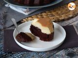 Etapa 11 - Choco flan, combinația perfectă între un tort moale de ciocolată și un flan cu caramel