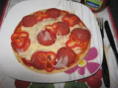 5 minute pizza