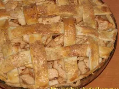 American apple pie - Placinta americana cu mere