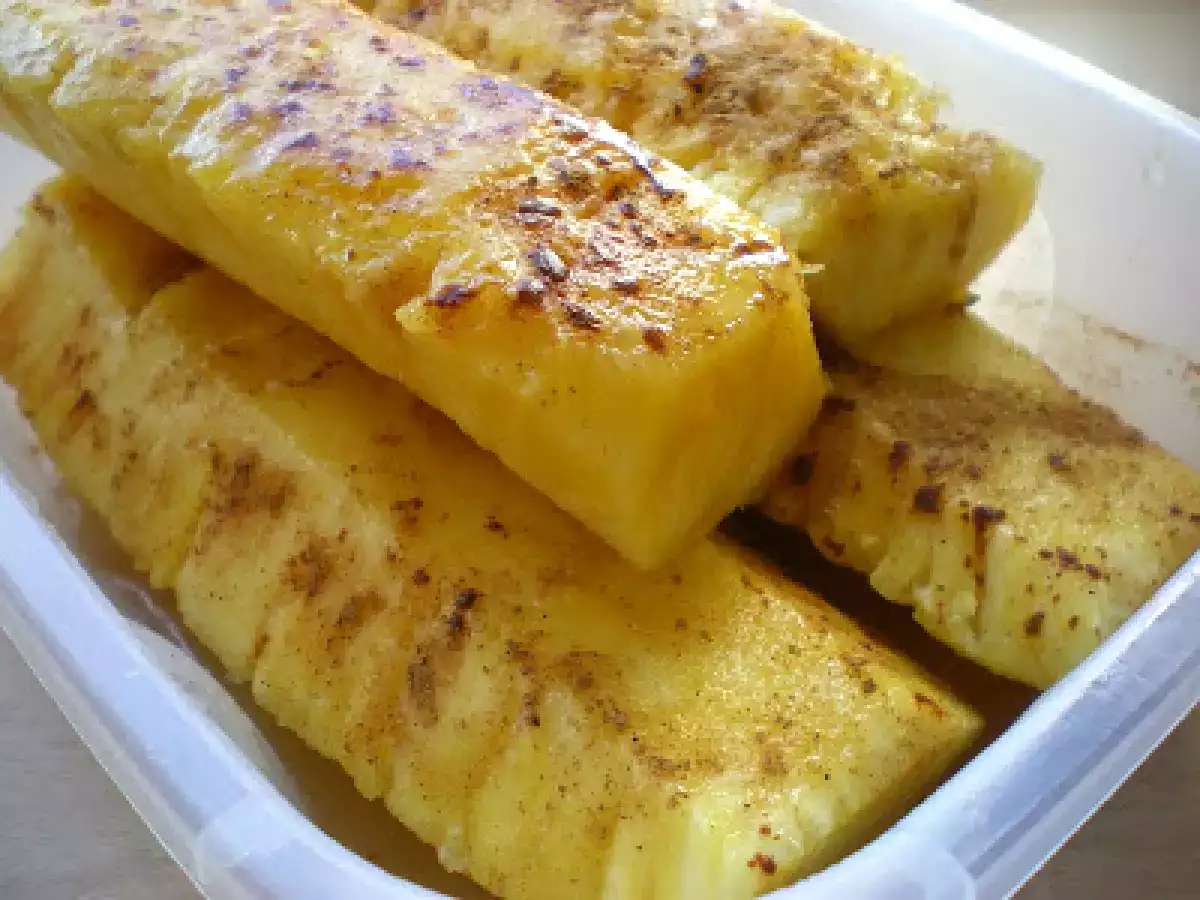Ananas caramelizat - poza 2