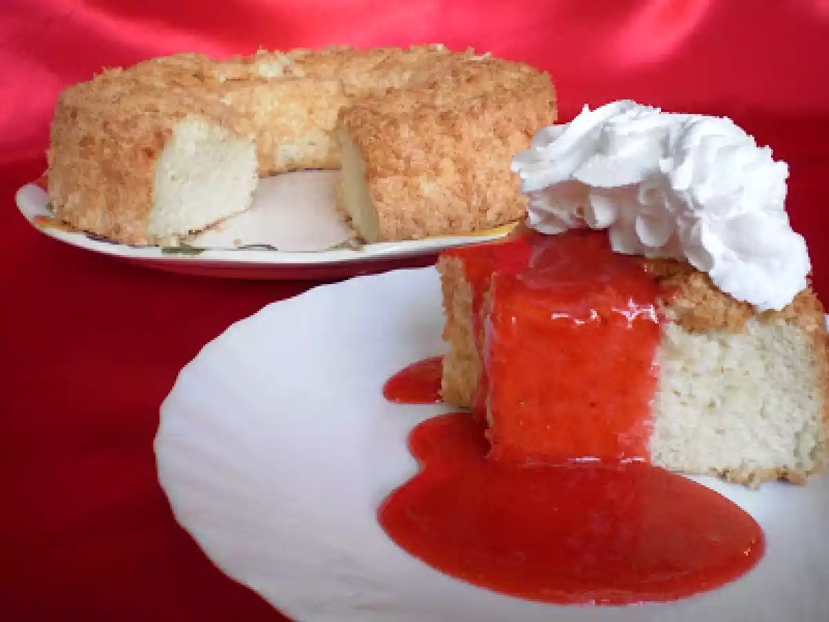 Angel Food Cake - Prajitura din albusuri - poza 3