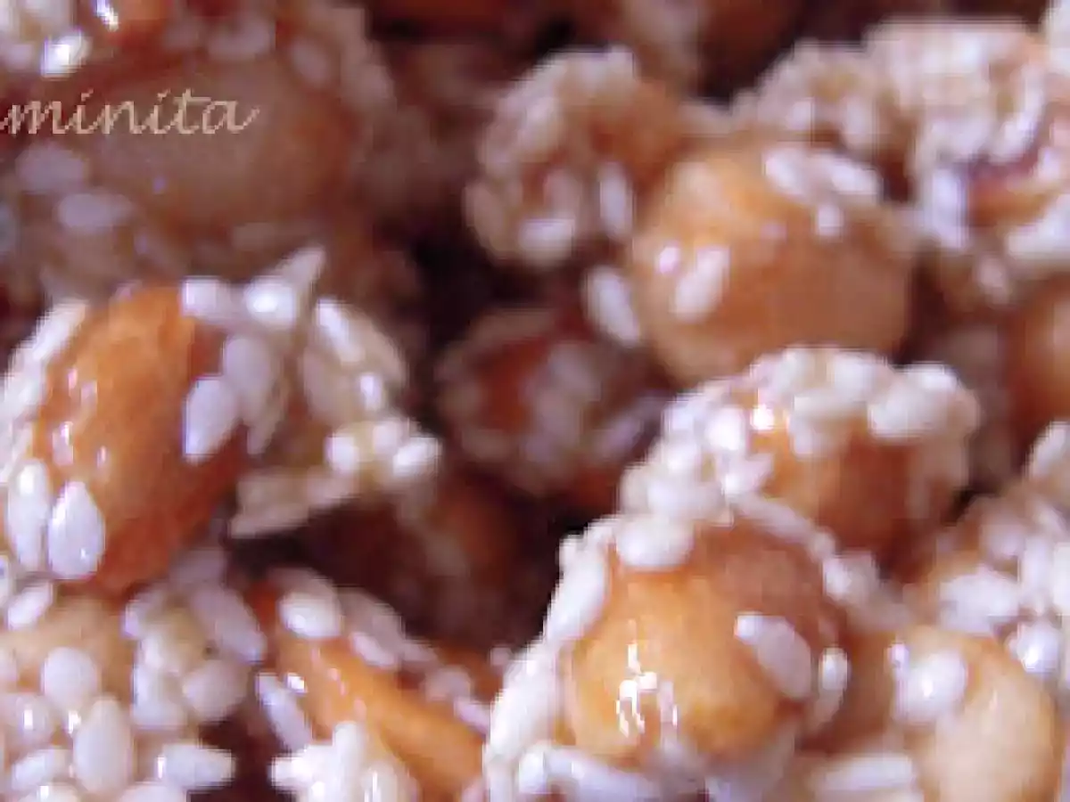 Arahide glasate in miere si susan - poza 2