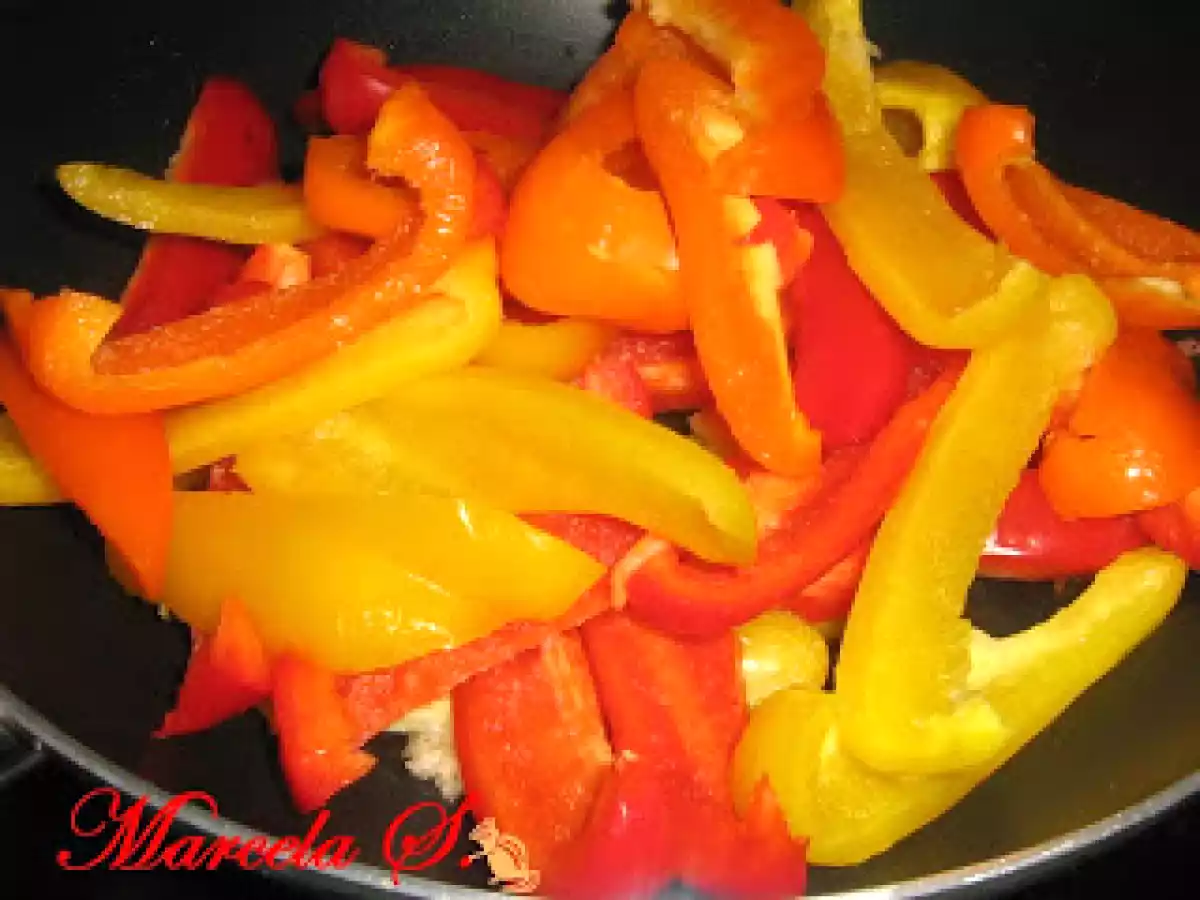 Ardei cu parmezan la cuptor - poza 2