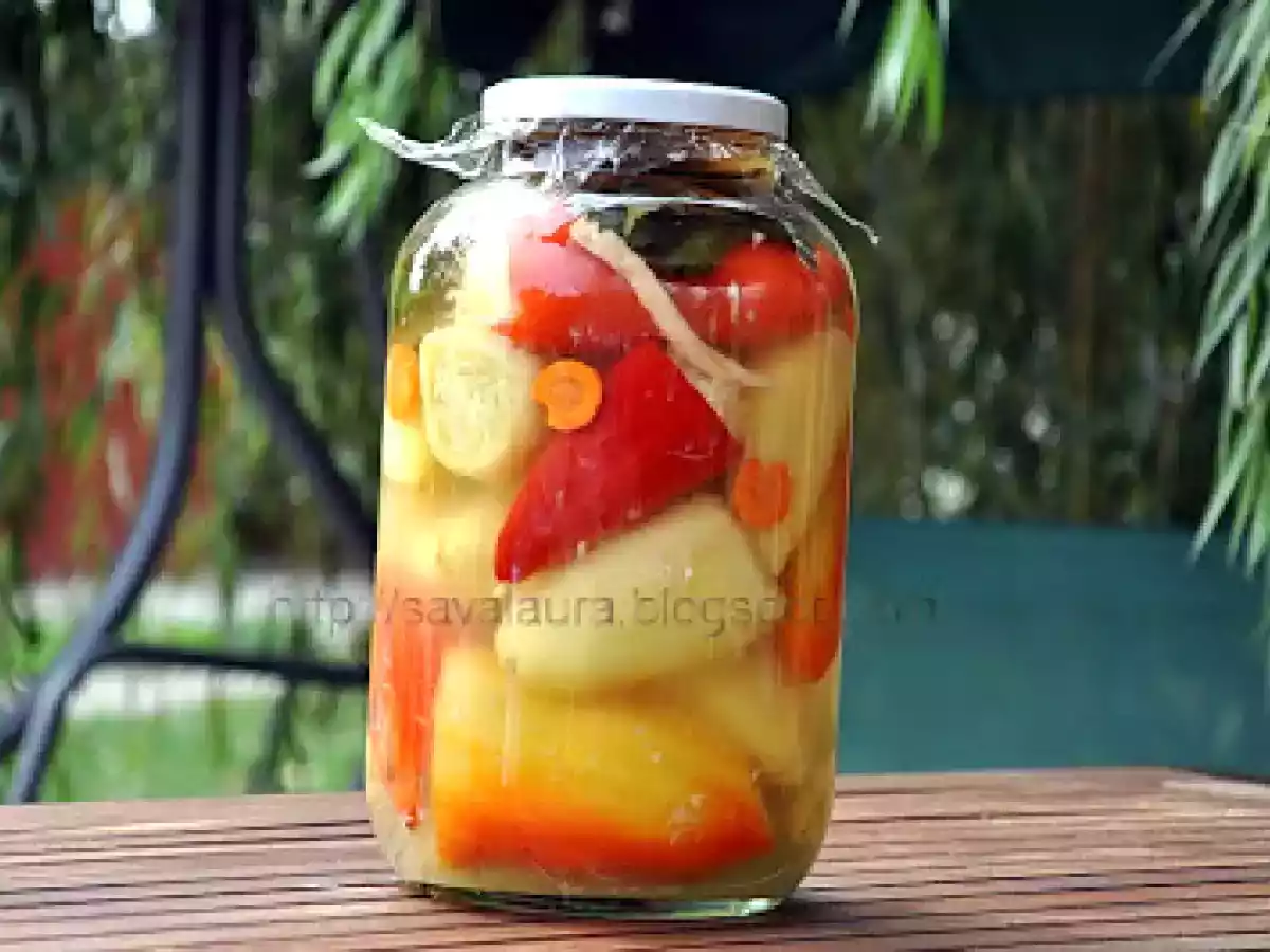 Ardei grasi umpluti cu varza (alba) - poza 2