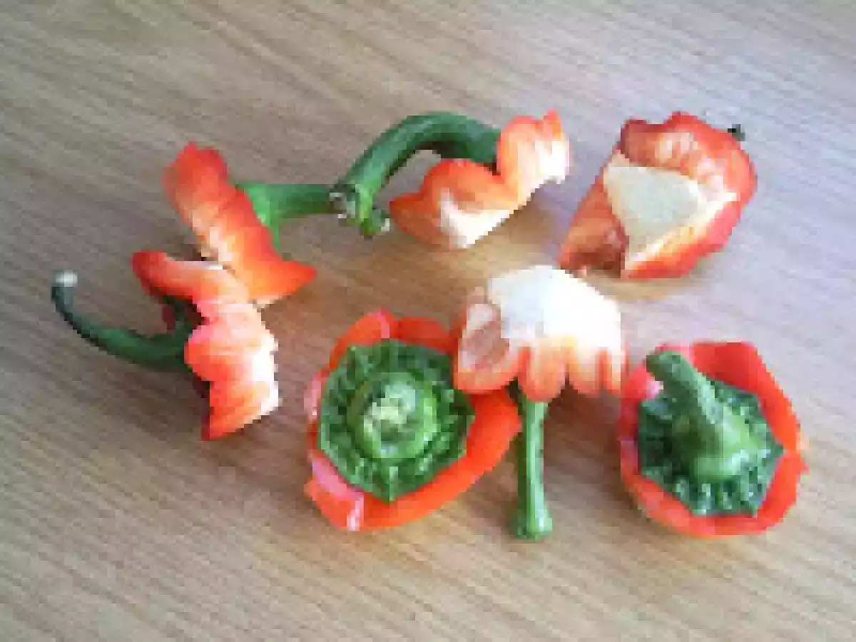 ARDEI UMPLUT CU OREZ SI NAUT /PIMIENTO RELLENO CON ARROZ Y GARBANZO - poza 6