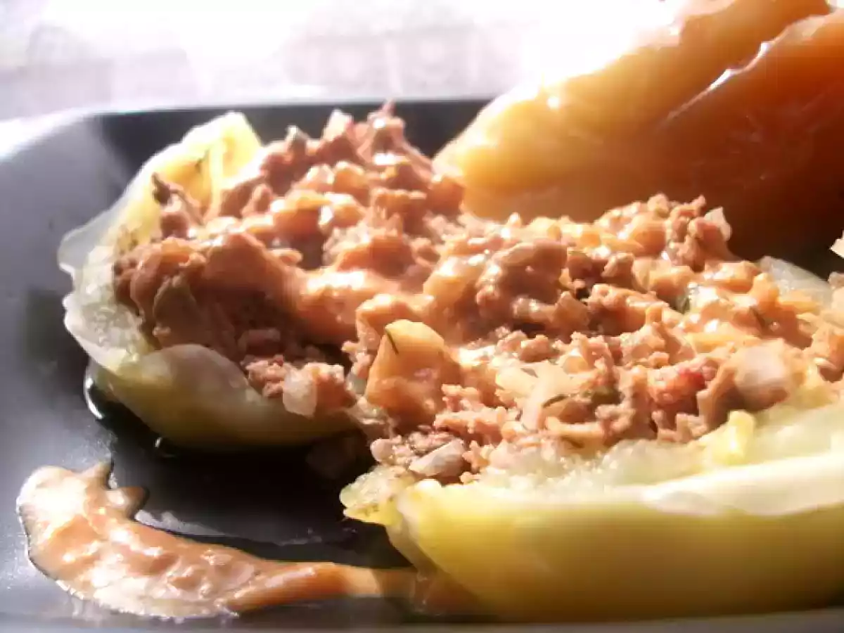 Ardei umpluti cu carne si sos de smantana - poza 11