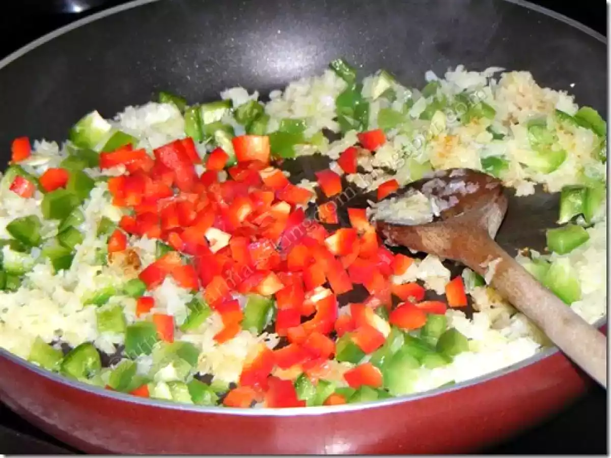 Ardei umpluti cu orez si legume - poza 3