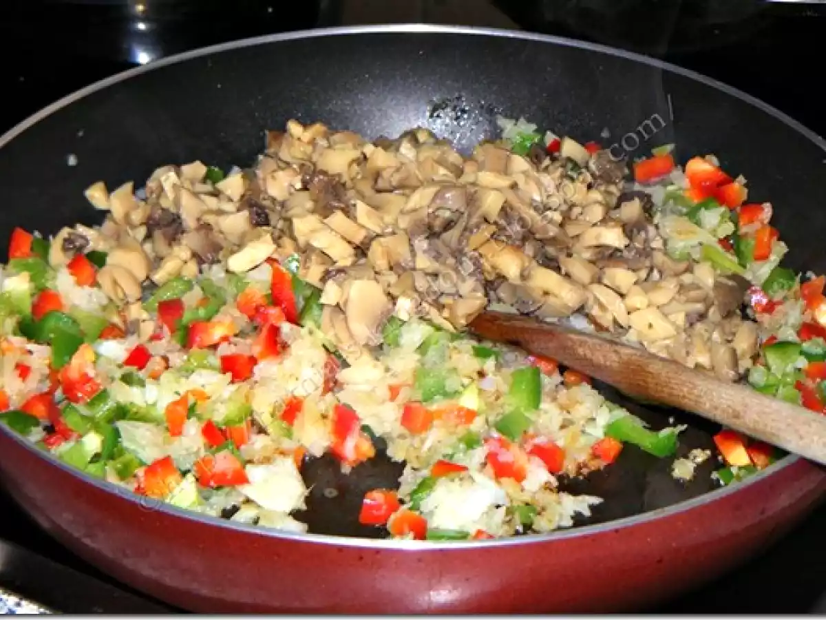 Ardei umpluti cu orez si legume - poza 4