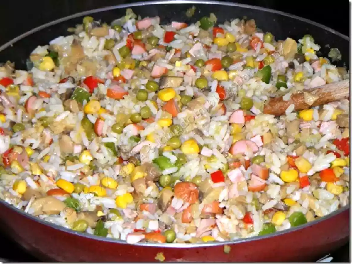 Ardei umpluti cu orez si legume - poza 8