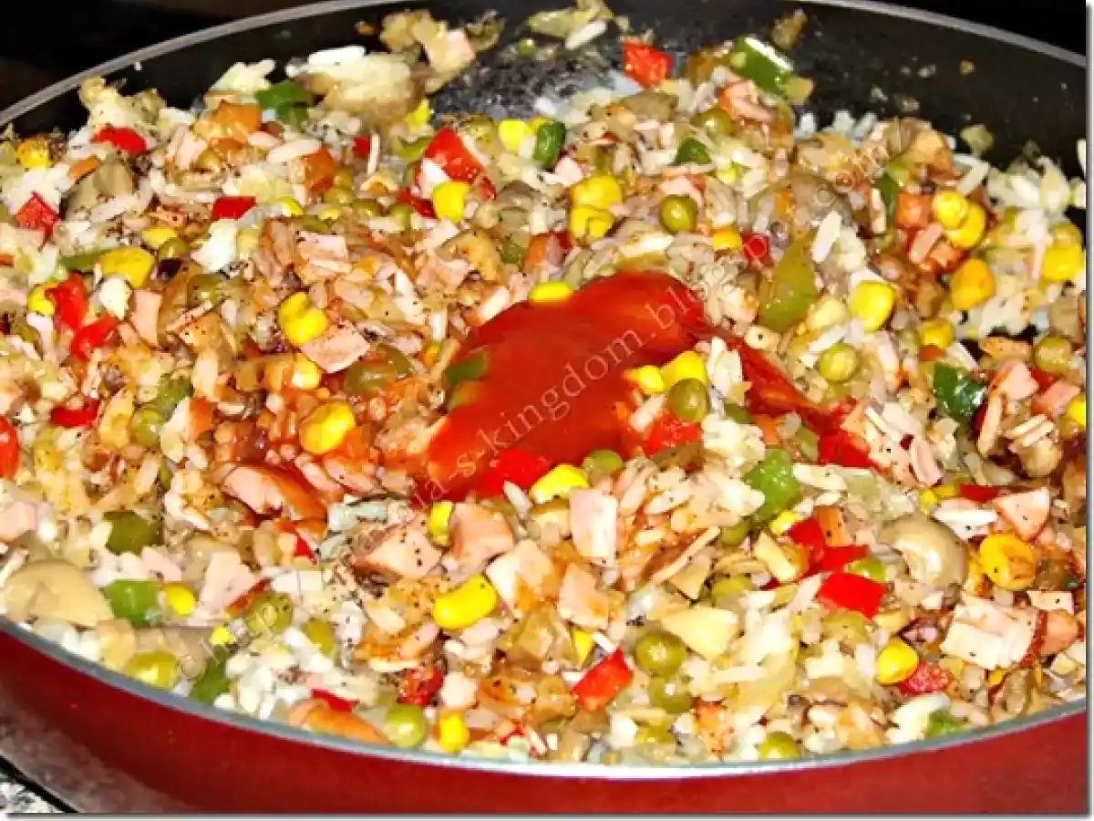 Ardei umpluti cu orez si legume - poza 9