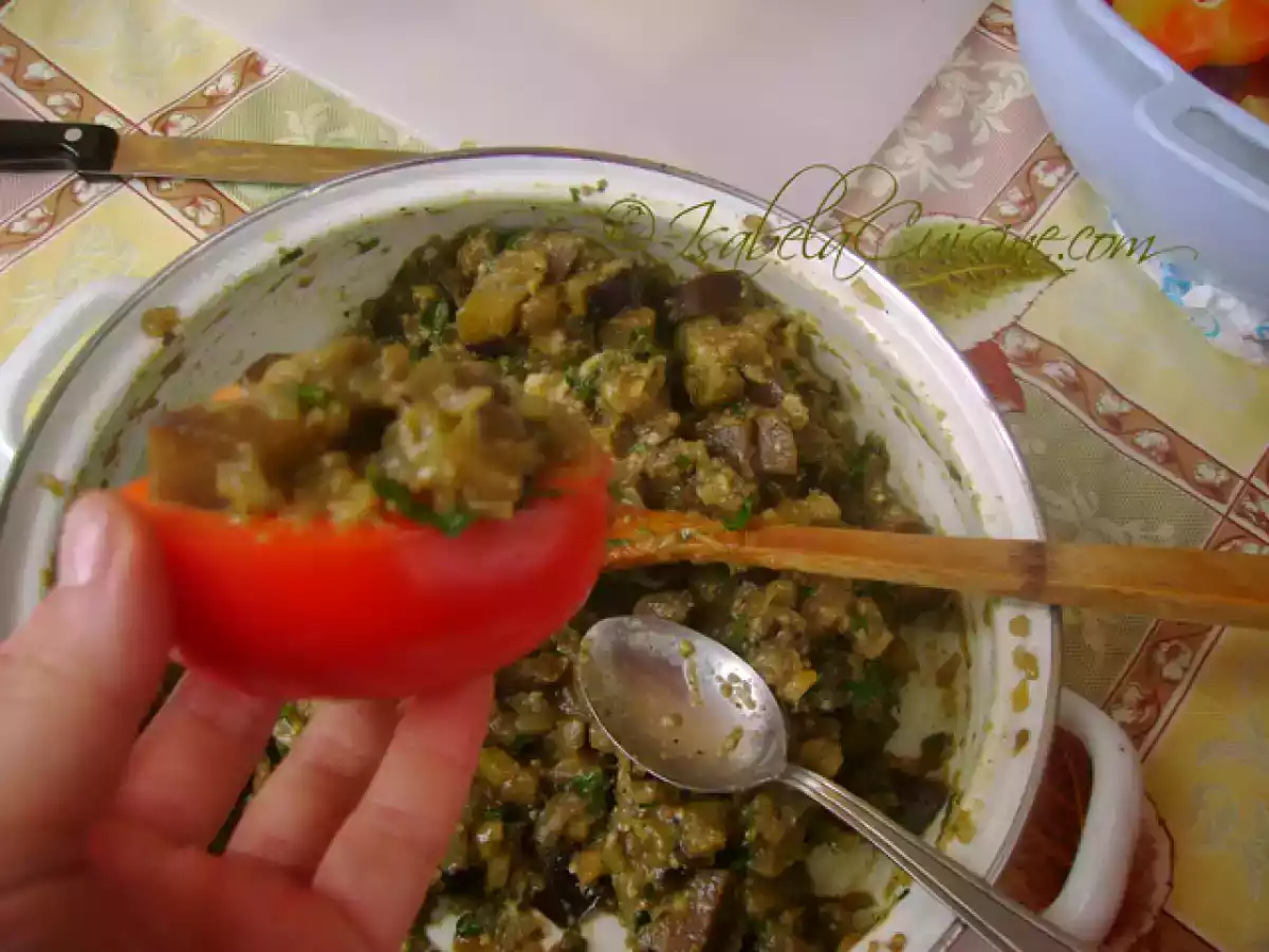 Ardei umpluti cu vinete - poza 6