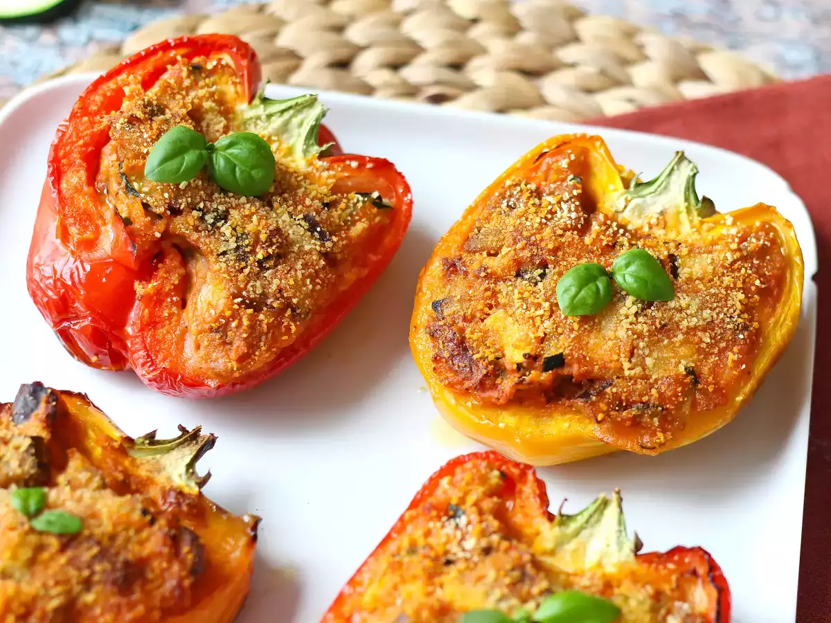 Ardei umpluți vegetarieni la cuptor: rețeta ușoară și gustoasă cu legume și brânză mozzarella - poza 7