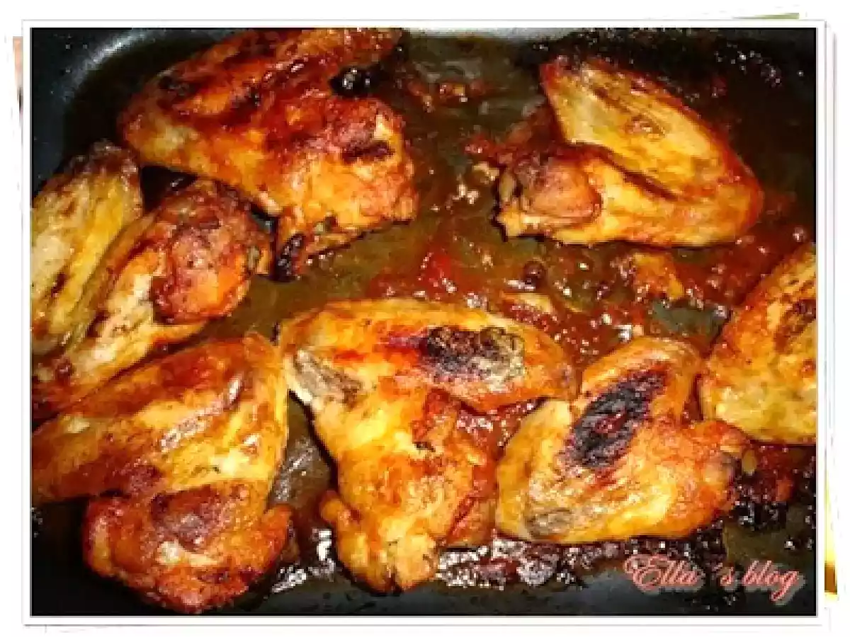 Aripi de pui a la barbacoa - poza 2