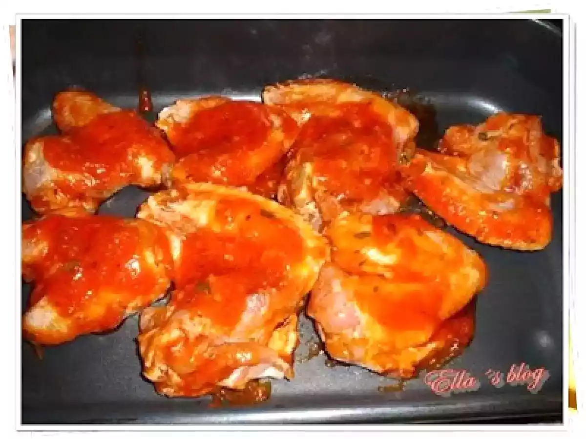 Aripi de pui a la barbacoa - poza 5