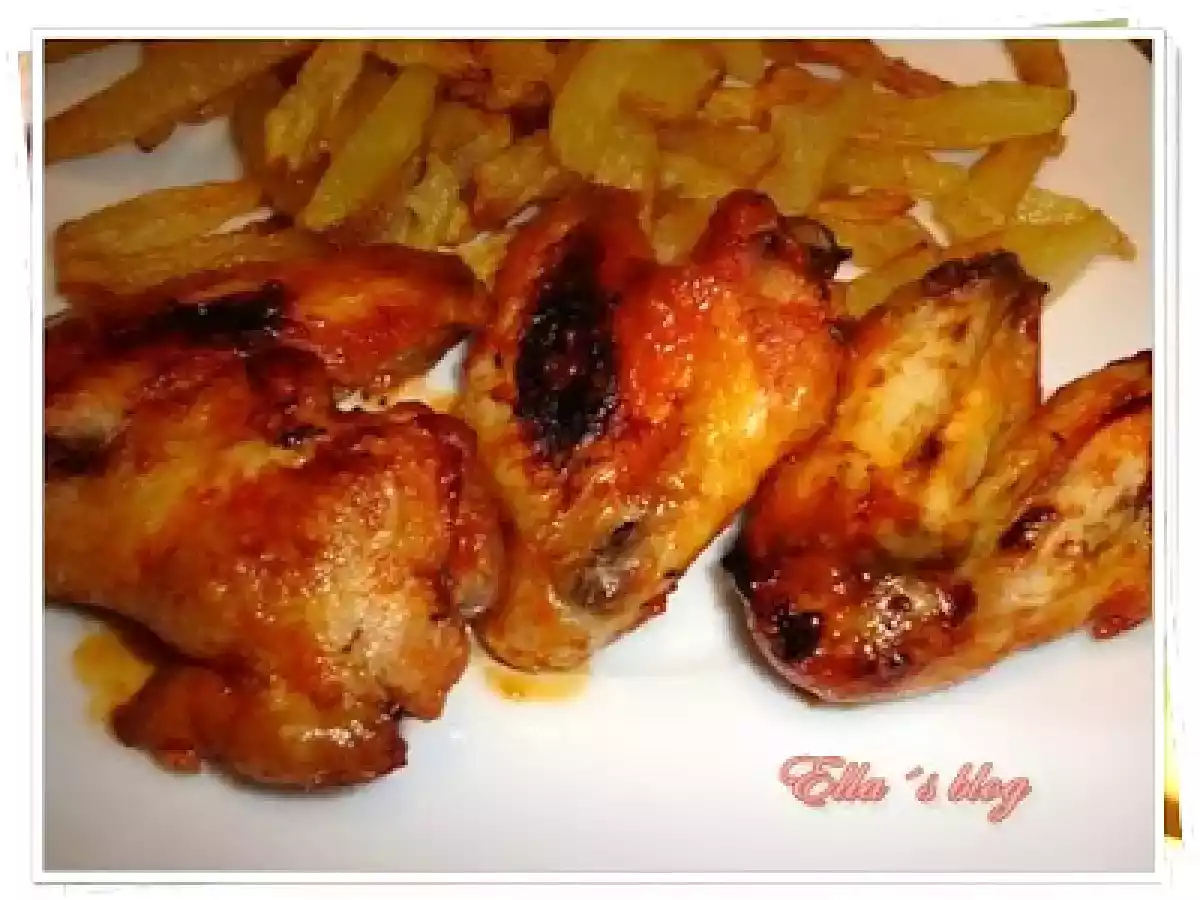 Aripi de pui a la barbacoa - poza 6