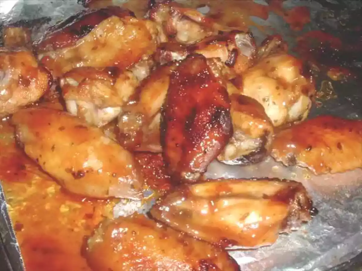 Aripi de pui caramelizate - poza 2