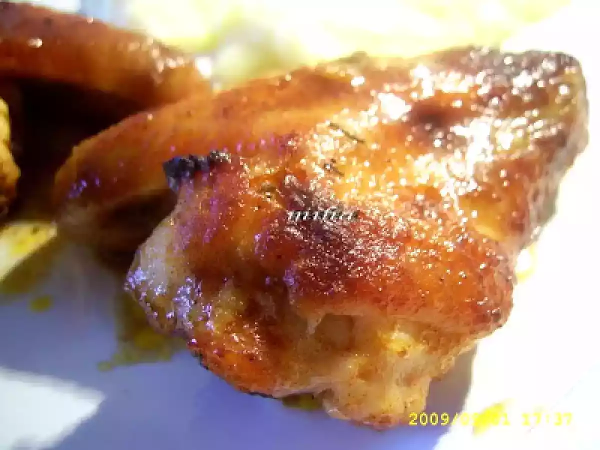 Aripioare de pui la capac - poza 3