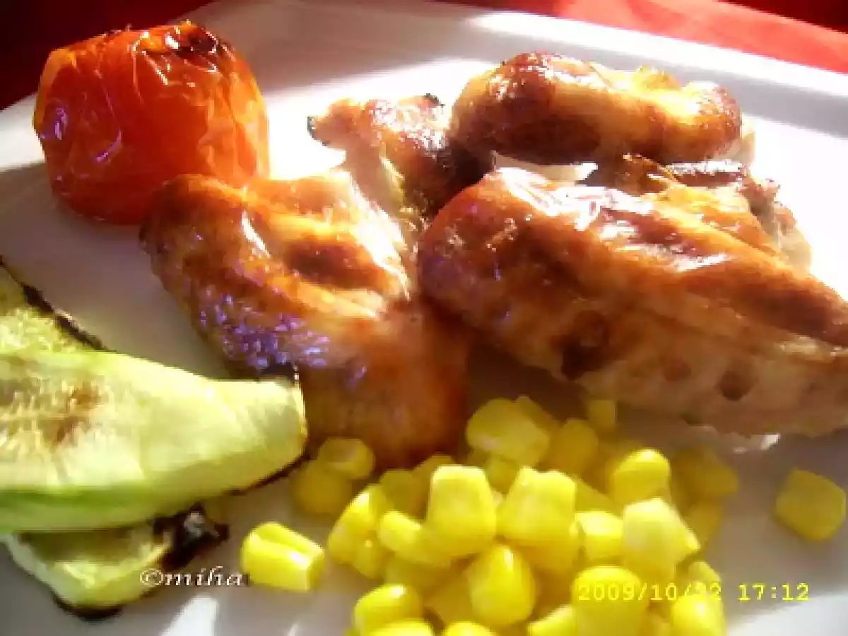 Aripioare de pui marinate in lapte