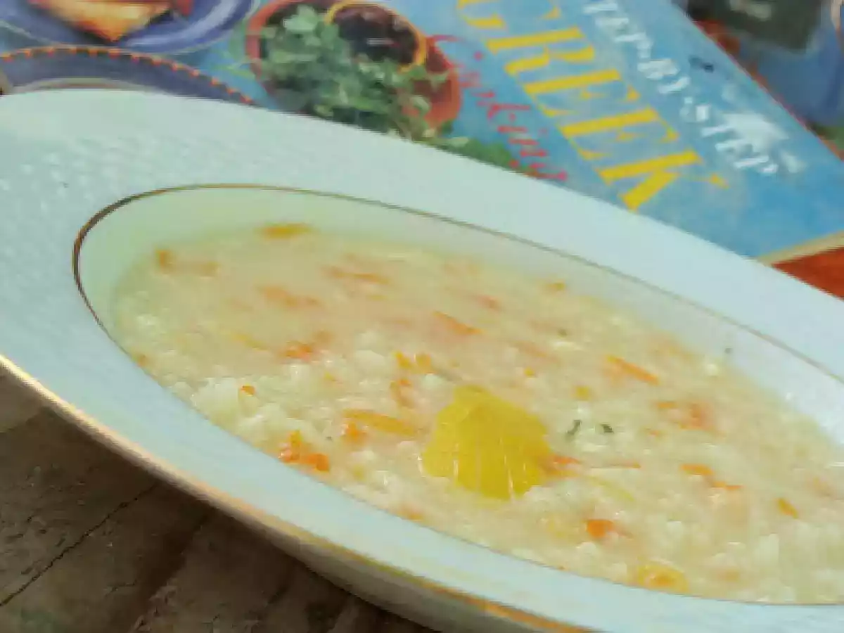 Avgolemono - Supa greceasca cu ou si lamaie