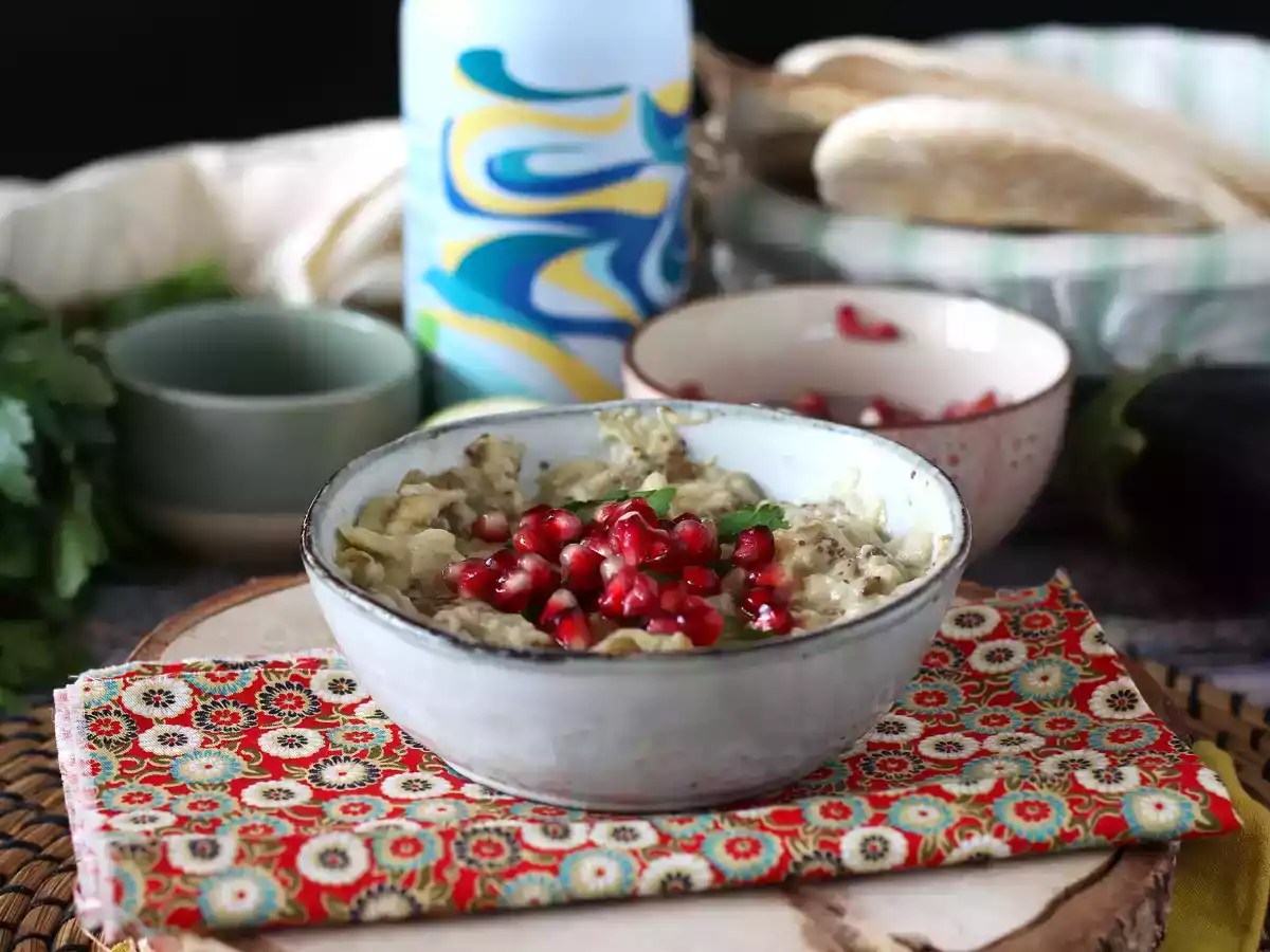 Baba ganoush, delicioasa salată libaneză de vinete - poza 3