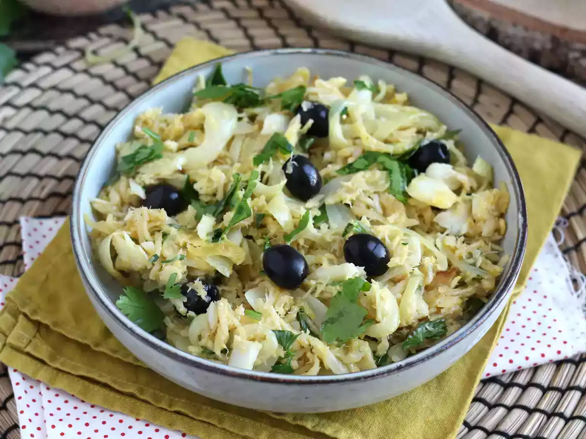 Bacalhau à Brás - rețetă portugheză cu cod - super ușor de făcut!