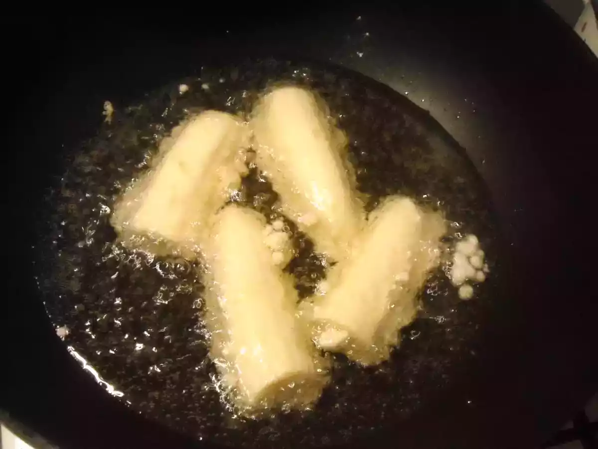 Banane prajite cu inghetata - poza 3