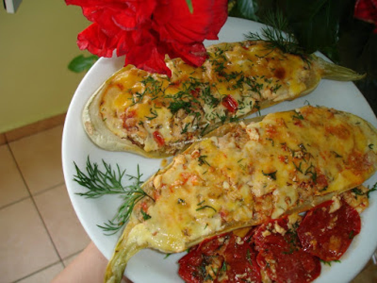 Barcute de dovlecei la cuptor - Rețetă Petitchef