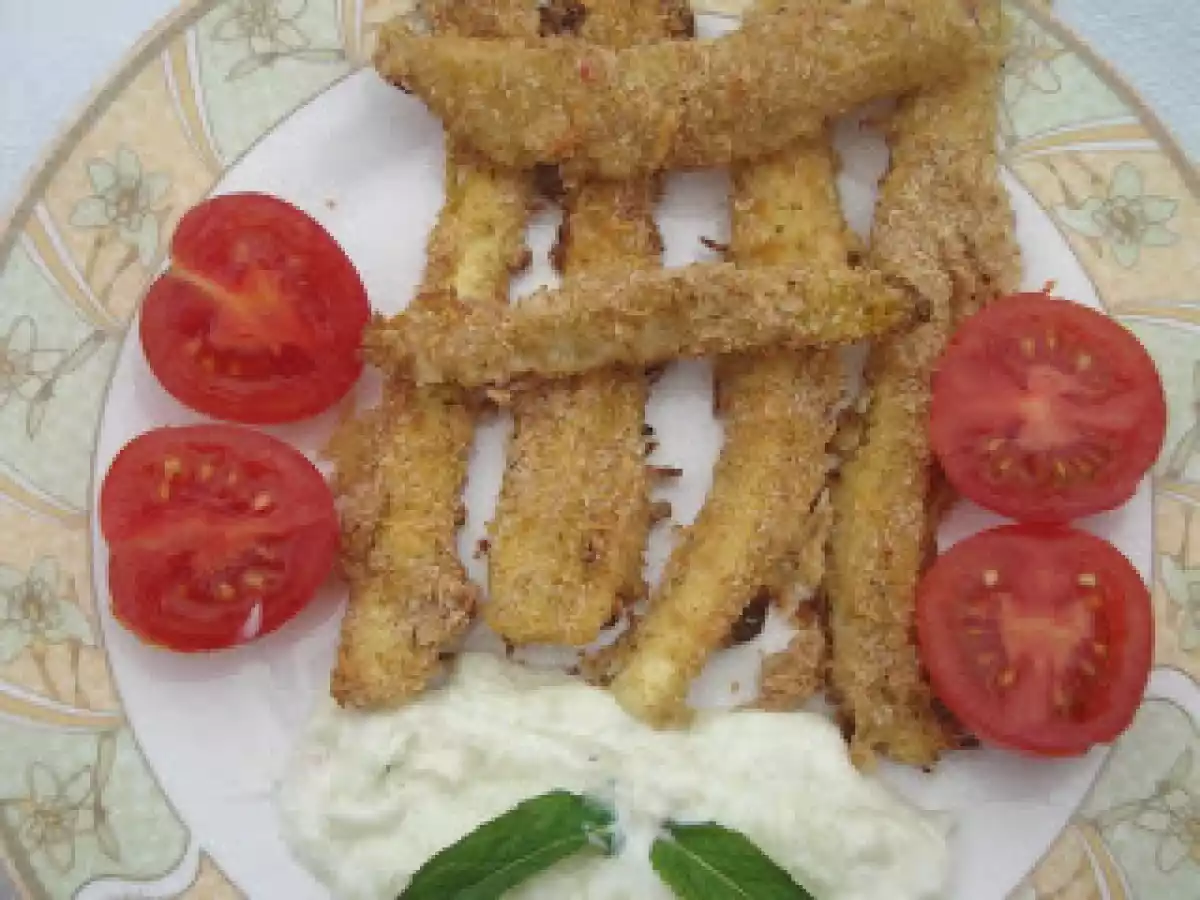 Bastonase de dovlecei crocanti