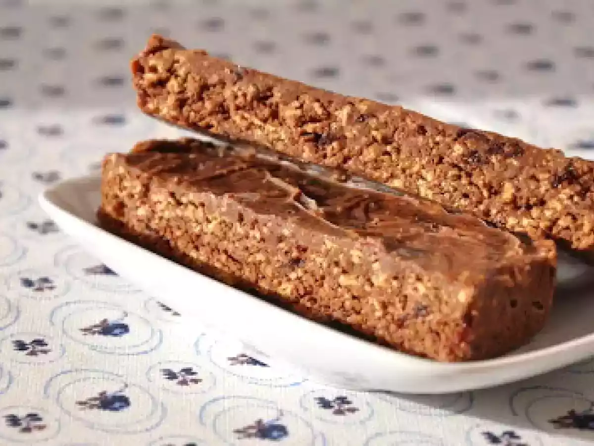 Batoane de ciocolata crocante