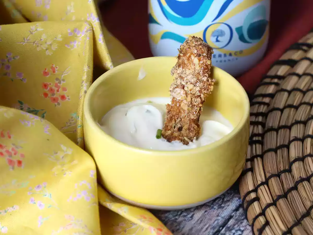 Batoane de dovlecel la Air fryer - poza 3