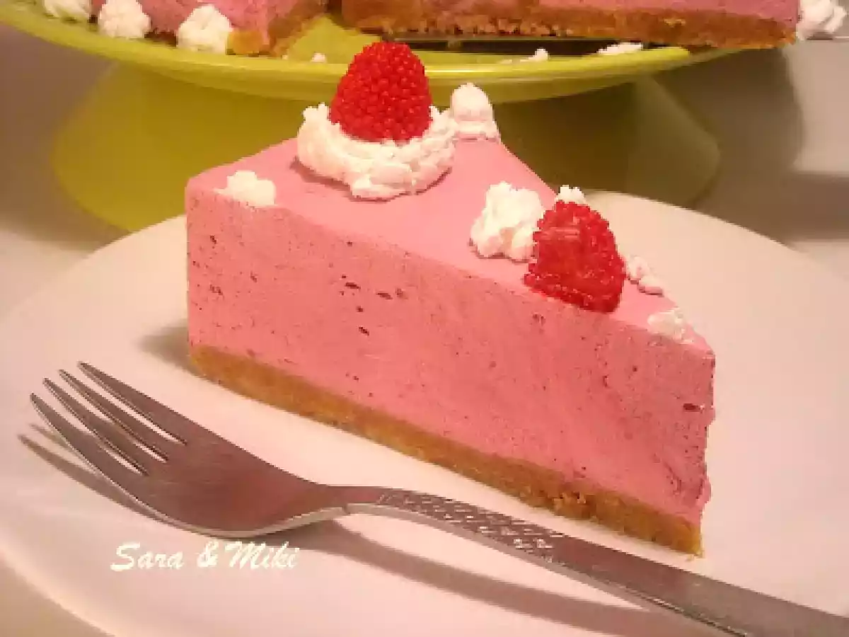 Bavareza cu zmeura - poza 2