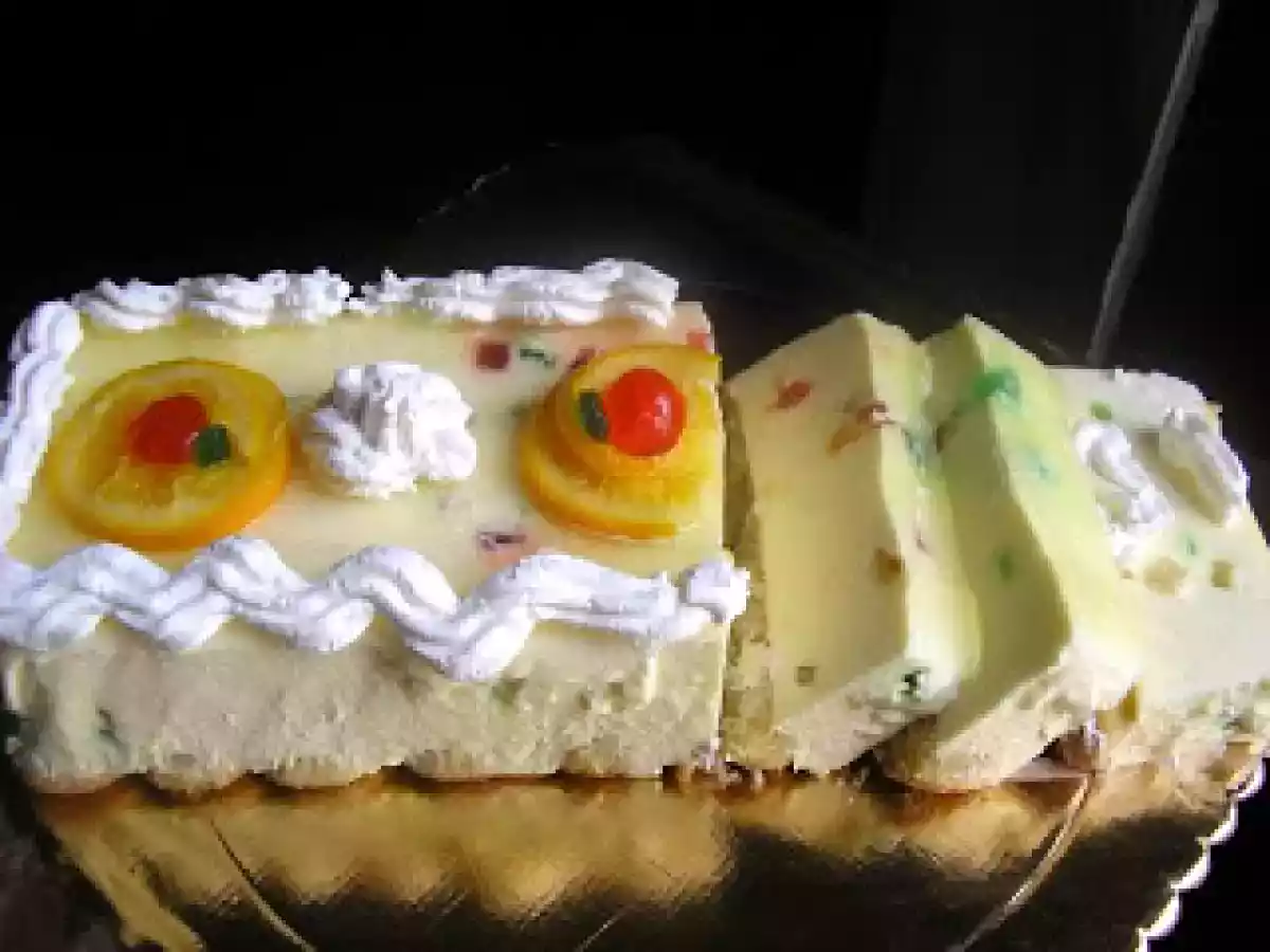 Bavareza de portocale