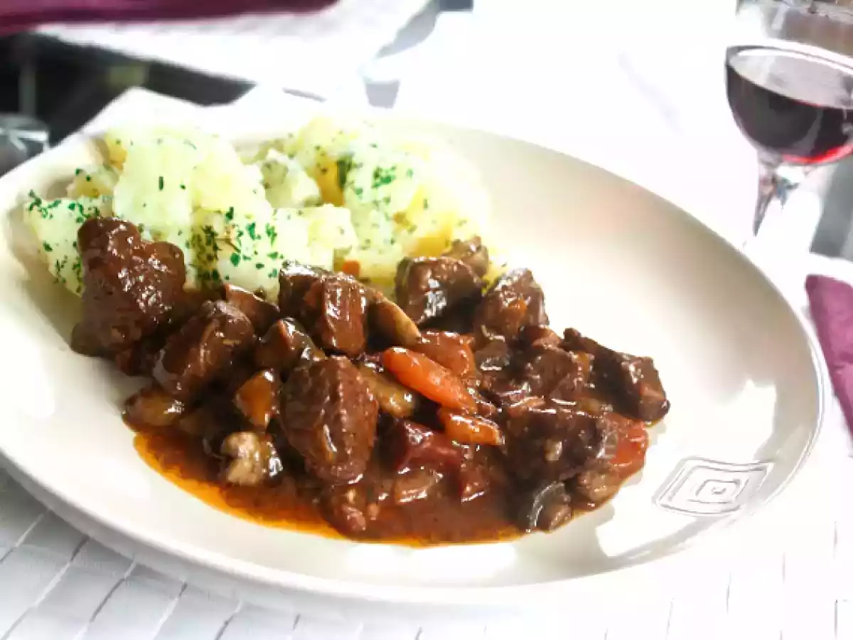 Beef Bourguignon - Julia Child