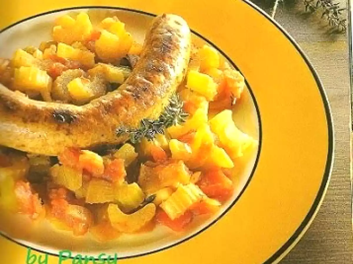 Bete de telina cu carnati