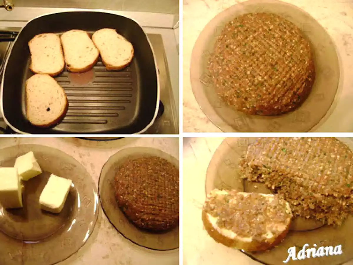 Biftec cu paine prajita si unt - poza 2