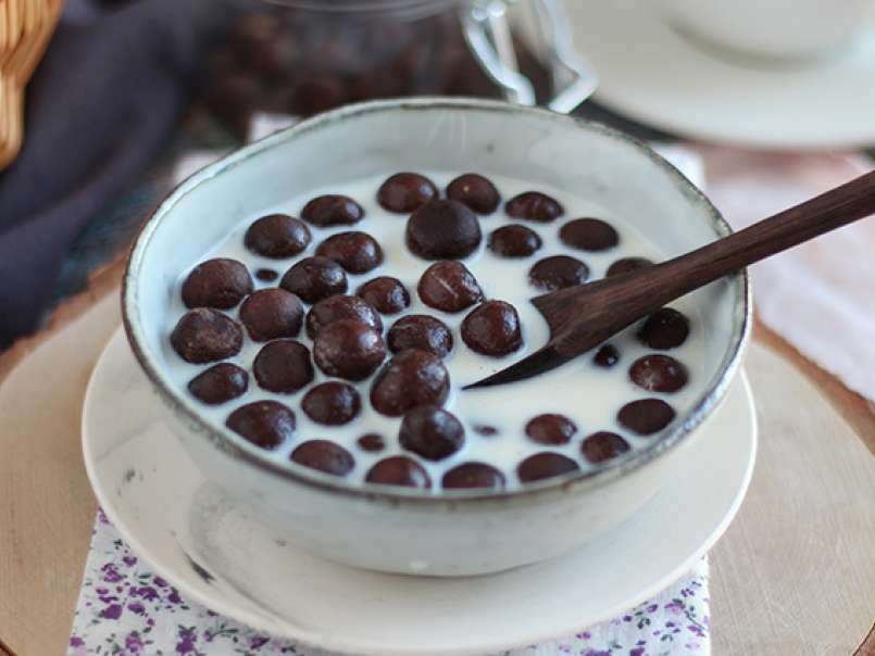 Bilute de cereale cu ciocolata tip Nesquik