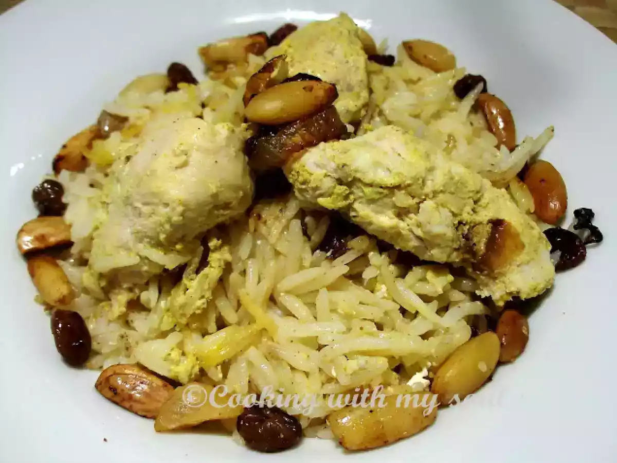 Biryani de pui (Chicken biryani) - poza 2