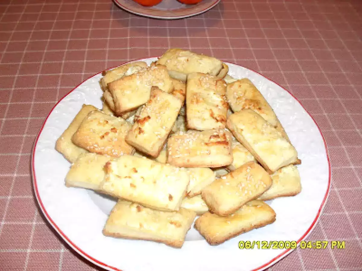 Biscuiti cu branza...reteta rapida