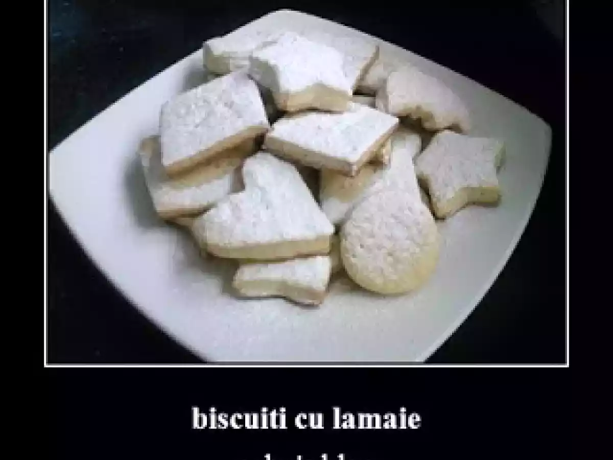 Biscuiti cu lamaie