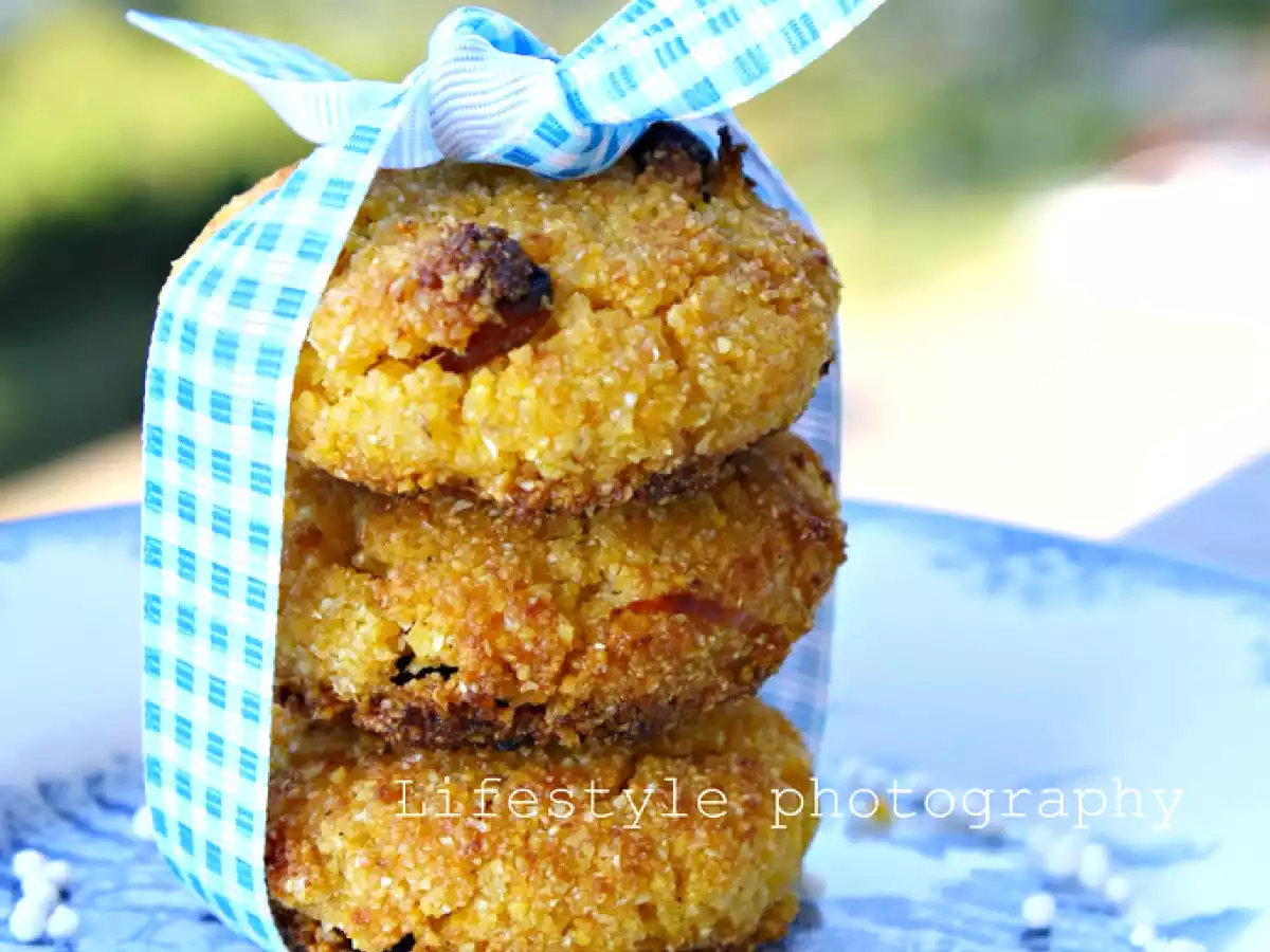 Biscuiti cu malai si lamaie