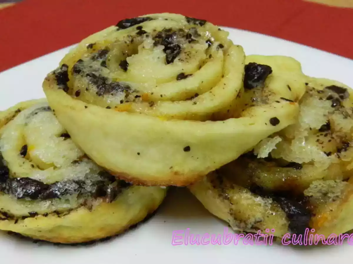 Biscuiți cu portocale și ciocolată - de post - poza 2