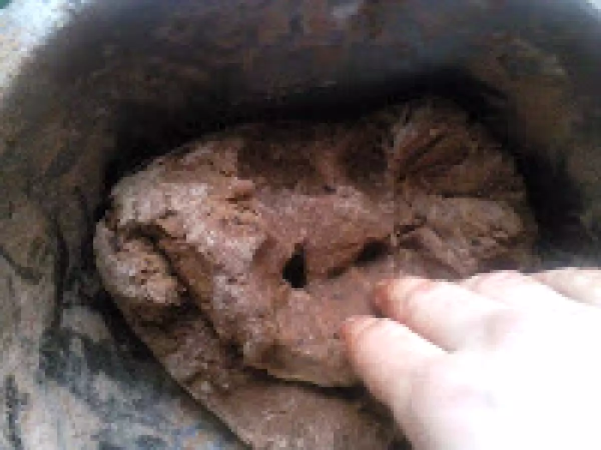 BISCUITI CU ROSCOVE SI PRUNE USCATE /GALLETAS CON ALGARROBA Y CIRUELAS SECAS - poza 4