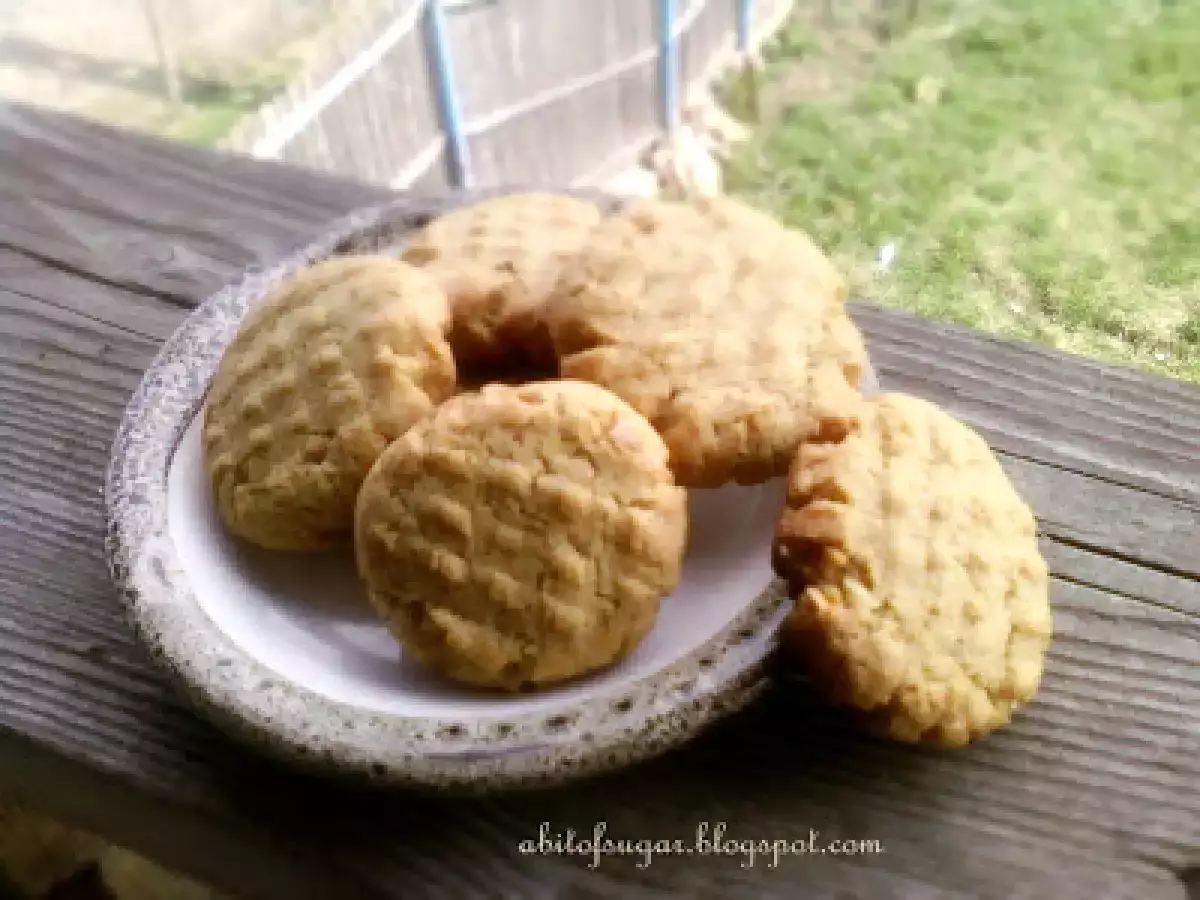 Biscuiti cu unt de arahide