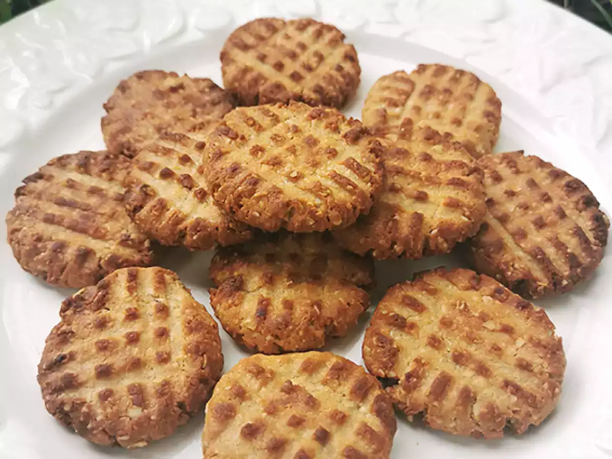 Biscuiti cu unt de arahide - fara zahar adaugat - poza 2