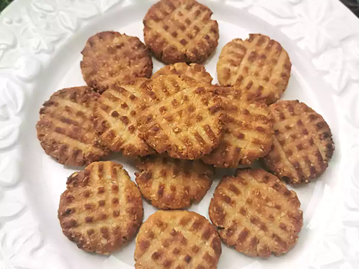 Biscuiti cu unt de arahide - fara zahar adaugat - poza 3