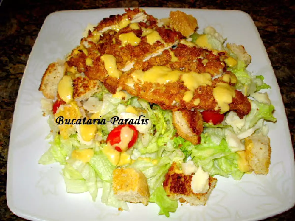 BLT CHICKEN SALAD(SALATA CU PIEPT DE PUI)