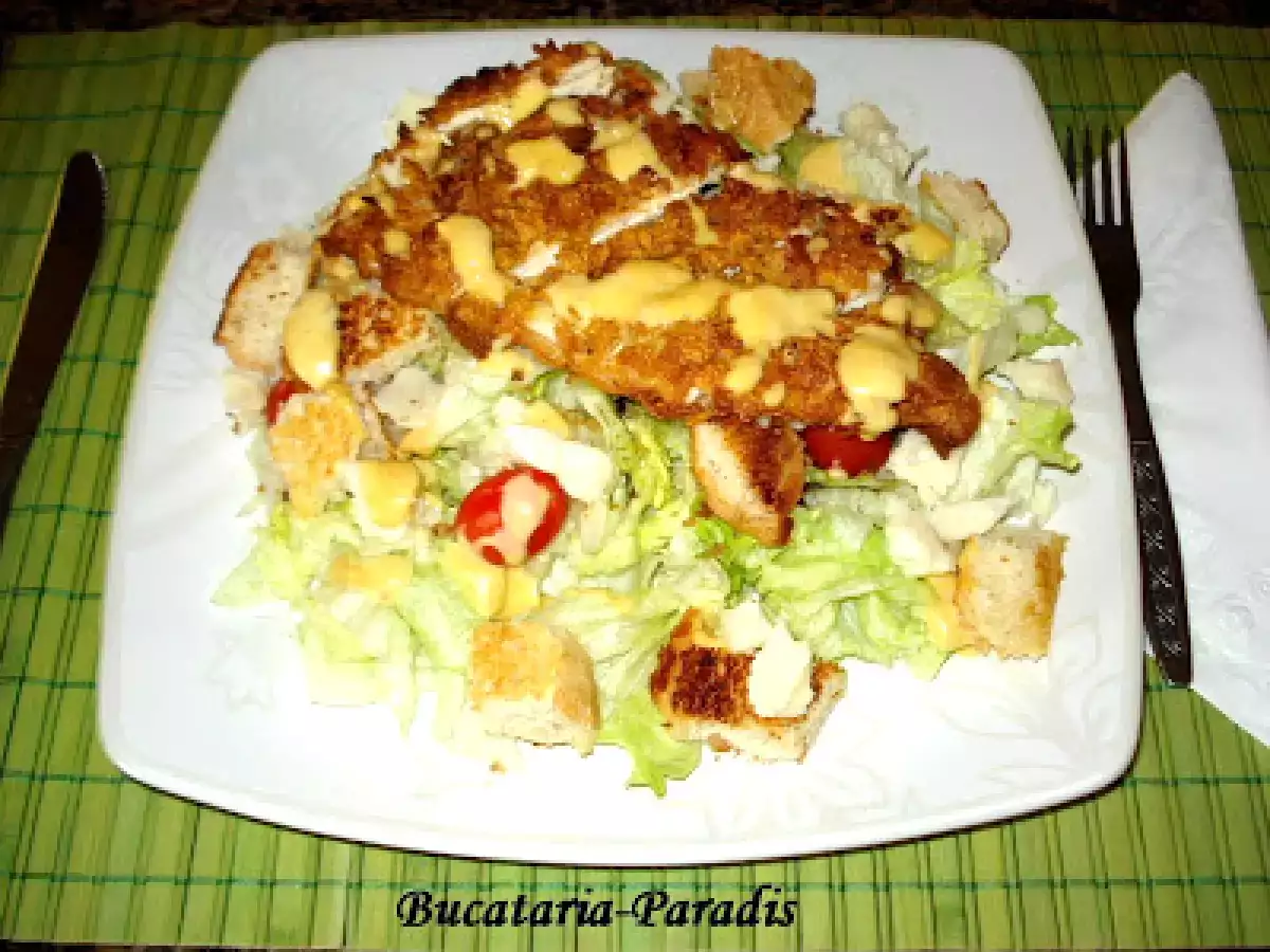 BLT CHICKEN SALAD(SALATA CU PIEPT DE PUI) - poza 2